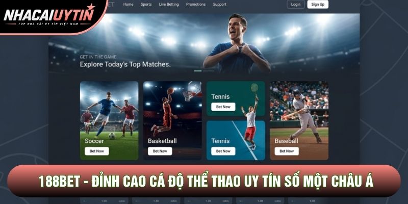 188bet - Đỉnh Cao Cá Độ Thể Thao Uy Tín Số Một Châu Á