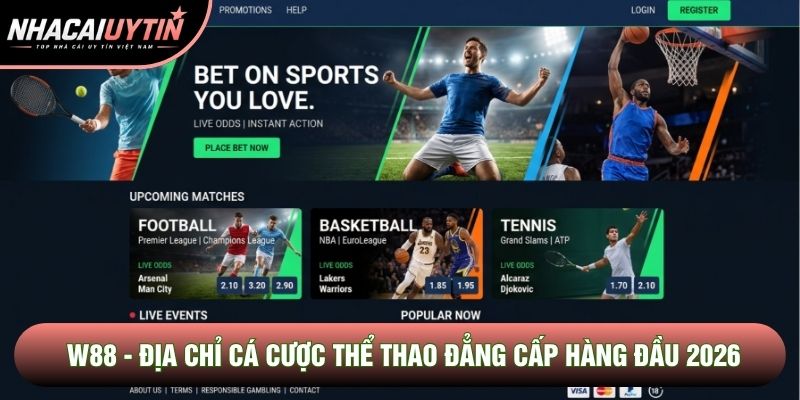 W88 - Địa Chỉ Cá Cược Thể Thao Đẳng Cấp Hàng Đầu 2026